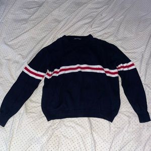 Brandy Melville Sweater, Color navy, red, and white. Size Small/Medium